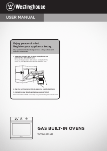 Manual Westinghouse WVG6314SD Oven