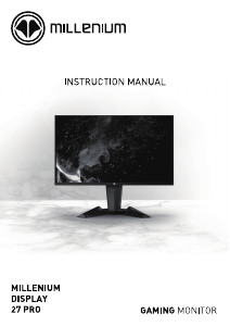Manual Millenium MD27PRO LED Monitor