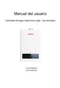 Manual de uso Corberó CCEP110GNNOX Caldera de gas