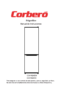 Manual Corberó CCH1824EW Fridge-Freezer