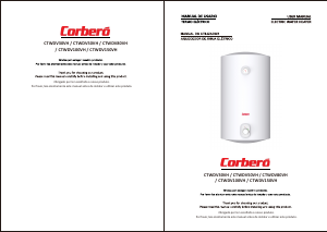 Handleiding Corberó CTWDV30VH Boiler