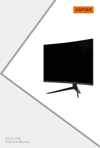 Handleiding Cepter C27ULTRA LED monitor