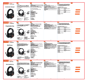 Handleiding Cepter Atilla Headset