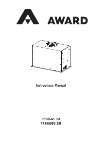 Handleiding Award PPS864S-SSI Afzuigkap