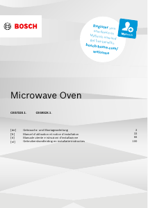 Handleiding Bosch CEG732XB1 Magnetron