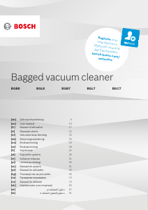 Manual Bosch BGL8POW3A Vacuum Cleaner