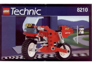 Bedienungsanleitung Lego set 8210 Technic Nitro GTX motorrad