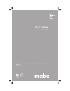 Manual de uso Mabe EMM2PB Dispensador de agua