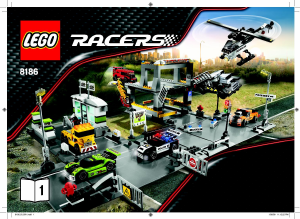 Bruksanvisning Lego set 8186 Racers Street extreme