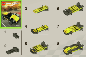 Mode d’emploi Lego set 30036 Racers Buggy racer
