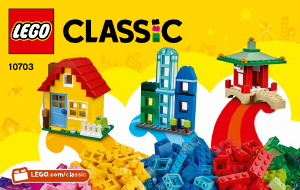 Handleiding Lego set 10703 Classic Creatieve bouwdoos