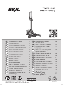 Manual Skil 3165 CA Candeeiro