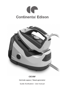 Manual Continental Edison CECVBF Iron