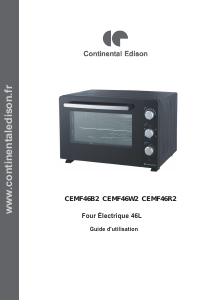 Mode d’emploi Continental Edison CEMF46W2 Four