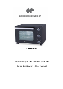 Handleiding Continental Edison CEMF28B2 Oven