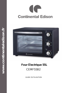 Handleiding Continental Edison CEMF55B2 Oven