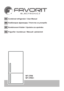 Handleiding Favorit NF 379N I Koel-vries combinatie