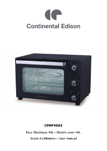 Handleiding Continental Edison CEMF46B3 Oven