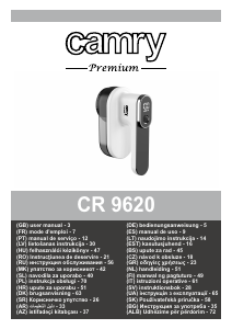 Manuale Camry CR 9620 Levapelucchi