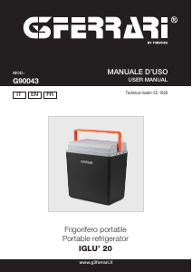 Manuale G3 Ferrari G90043 Iglu’ 20 Frigorifero portatile