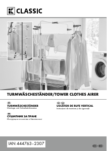 Bedienungsanleitung K-Classic IAN 444763 Wäscheständer