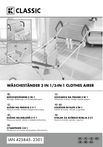 Manual K-Classic IAN 425845 Uscător rufe