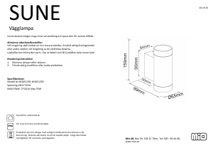 Handleiding Mio Sune Lamp