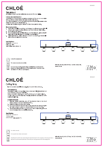 Handleiding Mio Chloé Lamp