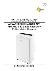 Manual Suntec Klimatronic Advance 9.0 Eco R290 APP Air Conditioner