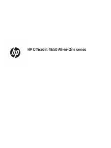Handleiding HP OfficeJet 4650 Multifunctional printer