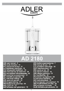 Handleiding Adler AD 2180 Elektrische tandenborstel