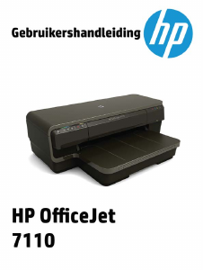 Handleiding HP OfficeJet 7110 Multifunctional printer