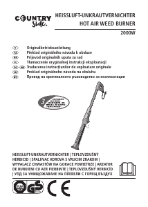 Bedienungsanleitung Countryside HG-ACA01-200 Unkrautbrenner