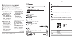 Bedienungsanleitung My Project J1F-GW-28 Säbelsäge