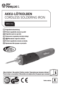 Manual My Project PLSIL-760A Pistol de lipit cu fludor