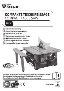 Manuál My Project JF72102 Stolní pila