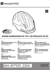 Bedienungsanleitung Newcential IAN 497959 Fahrradhelm