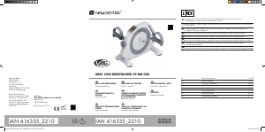 Instrukcja Newcential IAN 416335 Rower treningowy