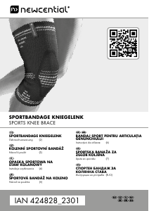 Manuál Newcential IAN 424828 Kolenní ortéza