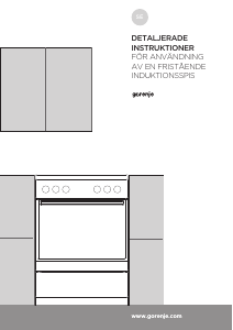 Bruksanvisning Gorenje EI617E14WK2 Spis
