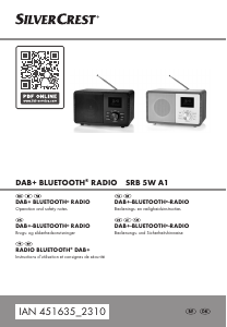 Bedienungsanleitung SilverCrest IAN 451635 Radio