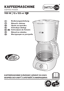 Bedienungsanleitung Switch On CM-D0101 Kaffeemaschine