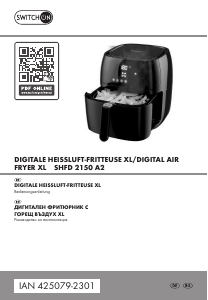Bedienungsanleitung Switch On SHFD 2150 A2 Fritteuse