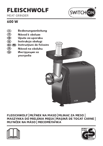 Bedienungsanleitung Switch On MG-B0201 Fleischwolf