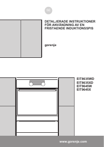 Bruksanvisning Gorenje EIT8635WD Spis