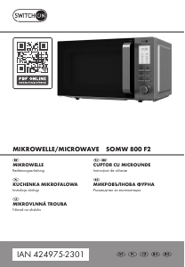 Manual Switch On IAN 424975 Cuptor cu microunde