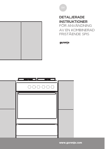 Bruksanvisning Gorenje K613E17WKD Spis
