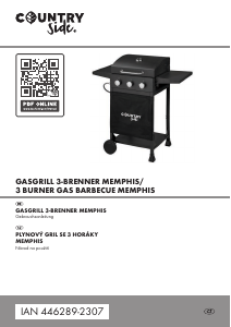 Bedienungsanleitung Countryside IAN 446289 Barbecue