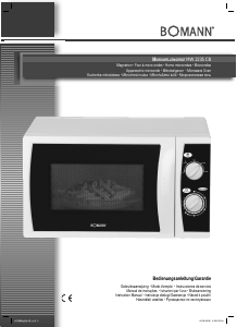 Handleiding Bomann MW 2235 CB Magnetron