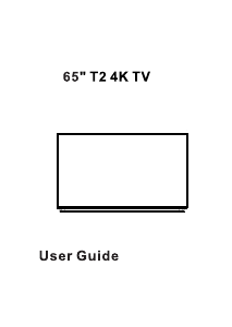 Handleiding Cello C65238T2-4K LED televisie